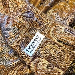 New Pashmina scarf / 55% pashmina , 45% silk